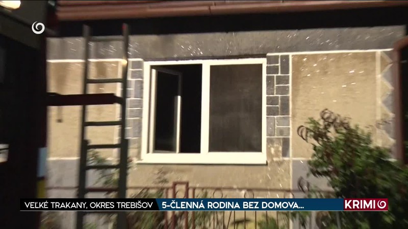 5-ČLENNÁ RODINA BEZ DOMOVA...