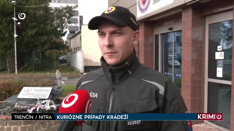 KURIÓZNE PRÍPADY KRÁDEŽÍ