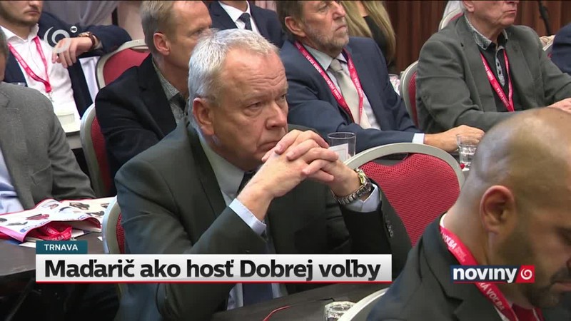 Maďarič ako hosť Dobrej voľby