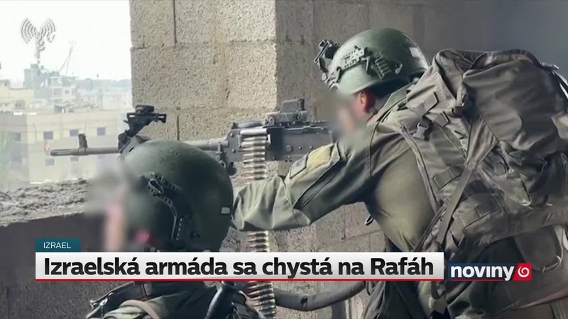 Izraelská armáda sa chystá na Rafáh