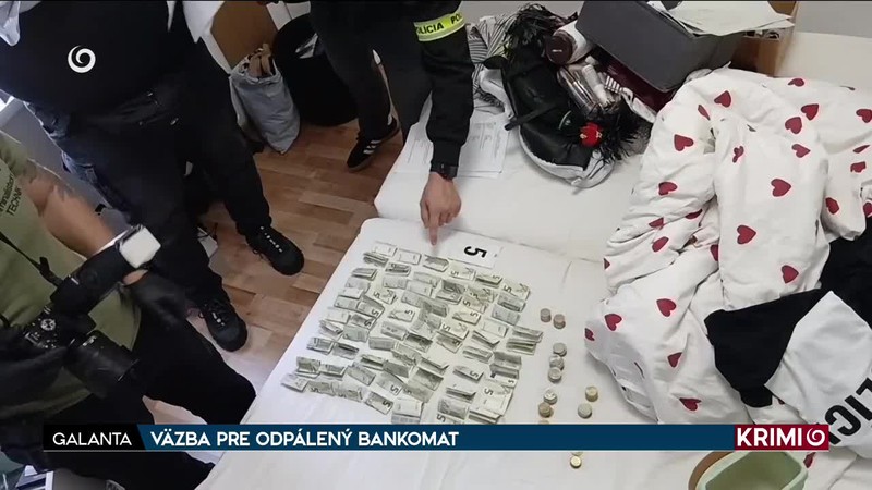 VÄZBA PRE ODPÁLENÝ BANKOMAT