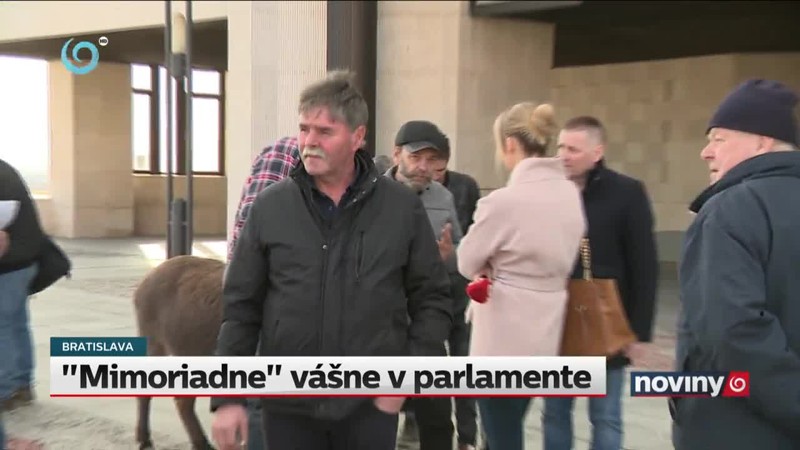 "Mimoriadne" vášne v parlamente