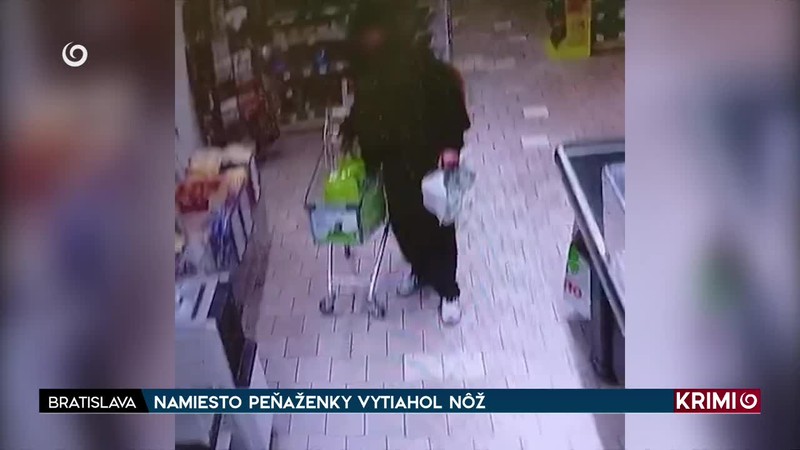 NAMIESTO PEŇAŽENKY VYTIAHOL NÔŽ