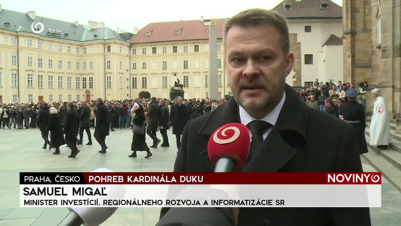 POHREB KARDINÁLA DUKU