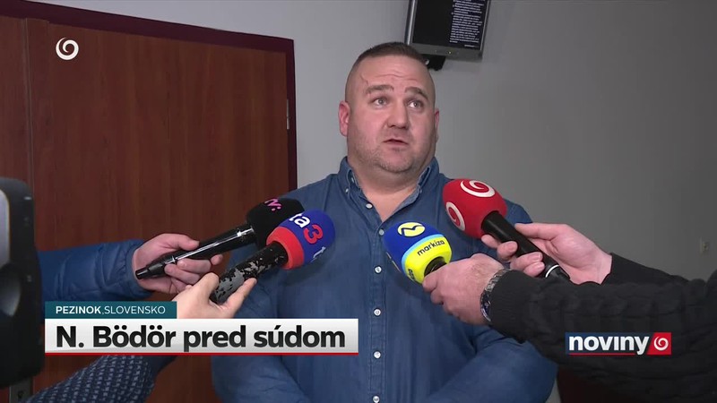 N. Bödör pred súdom
