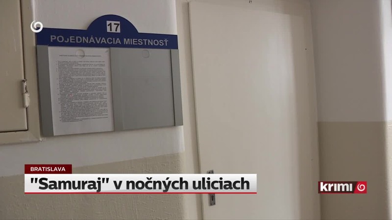 "Samuraj" v nočných uliciach