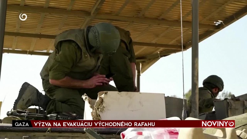 VÝZVA NA EVAKUÁCIU VÝCHODNÉHO RAFAHU