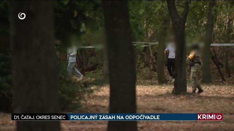 POLICAJNÝ ZÁSAH NA ODPOČÍVADLE