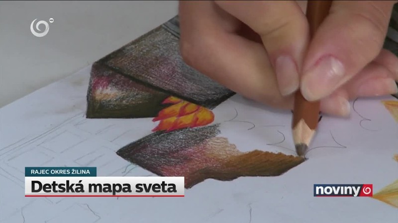 Detská mapa sveta