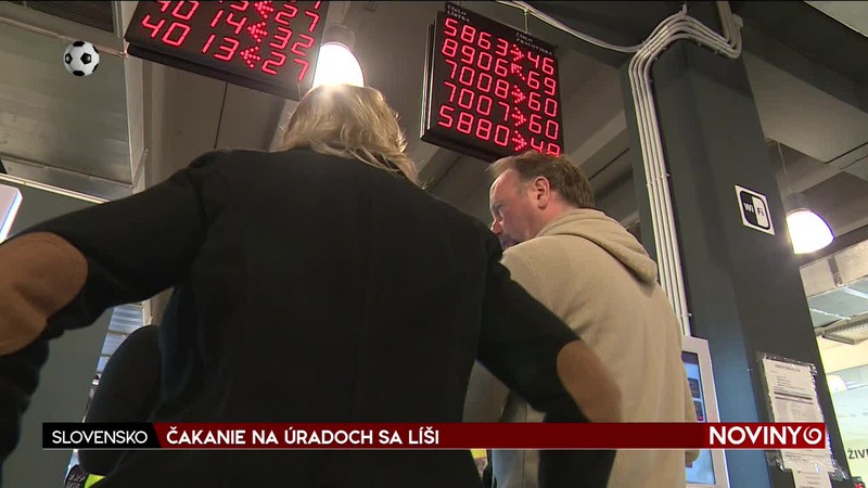 ČAKANIE NA ÚRADOCH SA LÍŠI