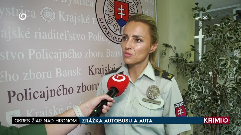 ZRÁŽKA AUTOBUSU A AUTA