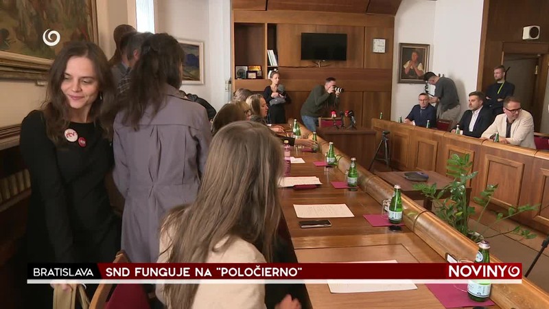 SND FUNGUJE NA "POLOČIERNO"