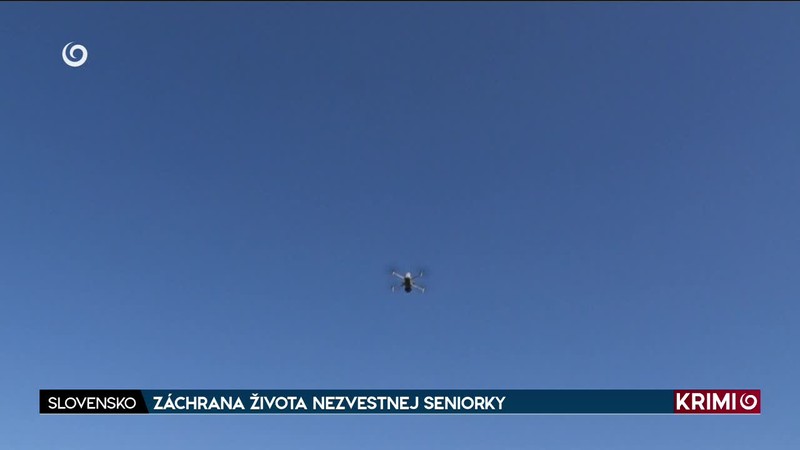 ZÁCHRANA ŽIVOTA NEZVESTNEJ SENIORKY