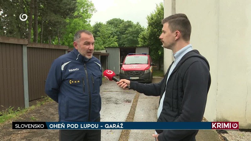 OHEŇ POD LUPOU - GARÁŽ