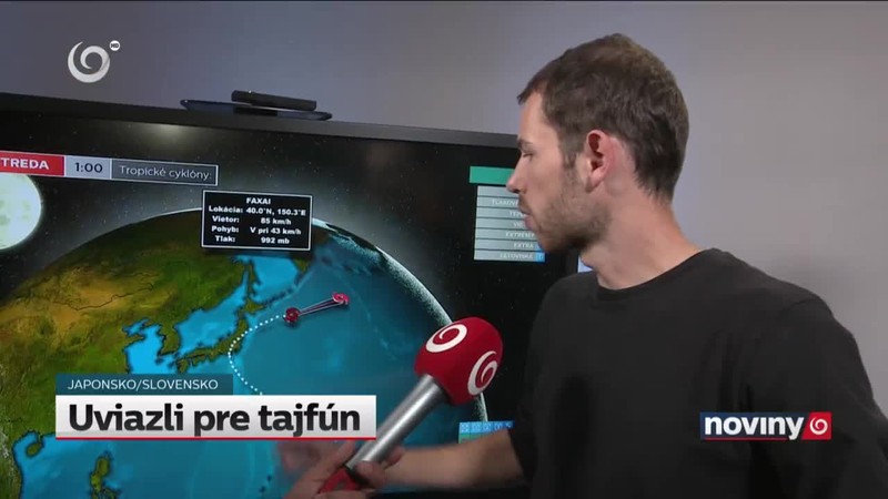 Uviazli pre tajfún