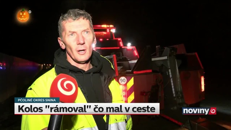 Kolos "rámoval" čo mal v ceste