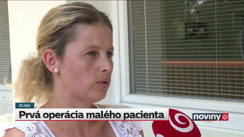 Prvá operácia malého pacienta