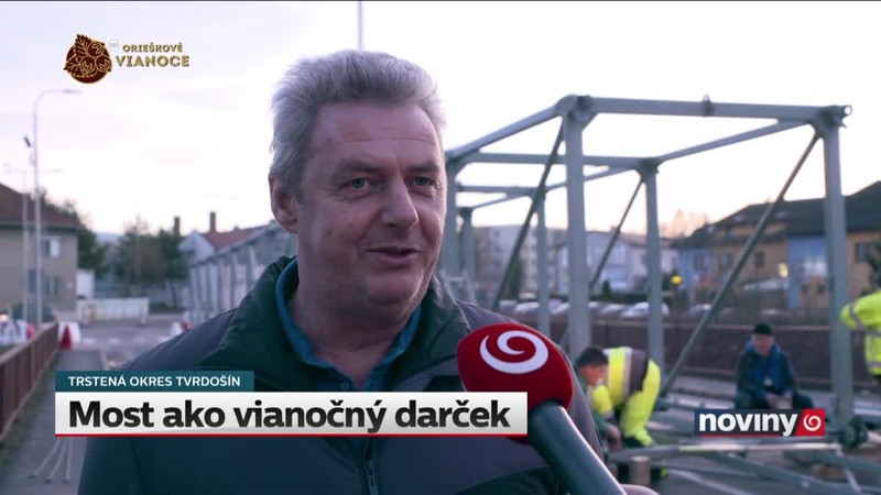 Most ako vianočný darček