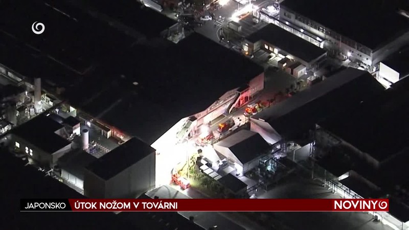 ÚTOK NOŽOM V TOVÁRNI