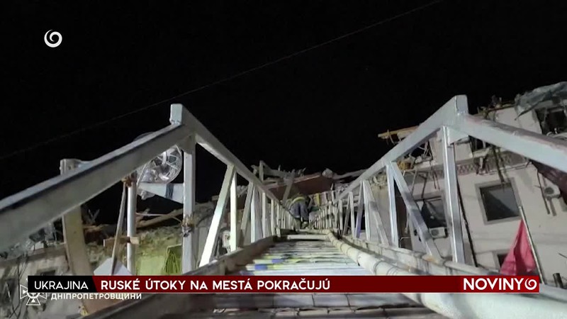 RUSKÉ ÚTOKY NA MESTÁ POKRAČUJÚ