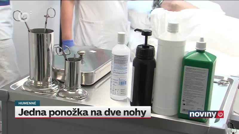 Jedna ponožka na dve nohy