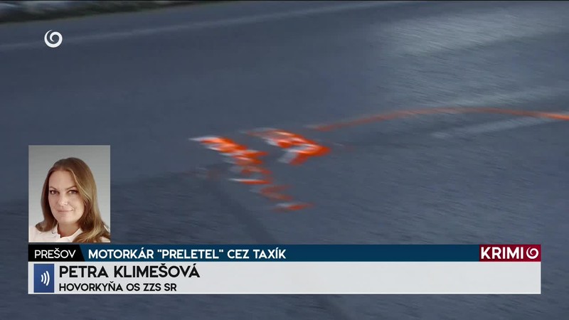 MOTORKÁR "PRELETEL" CEZ TAXÍK