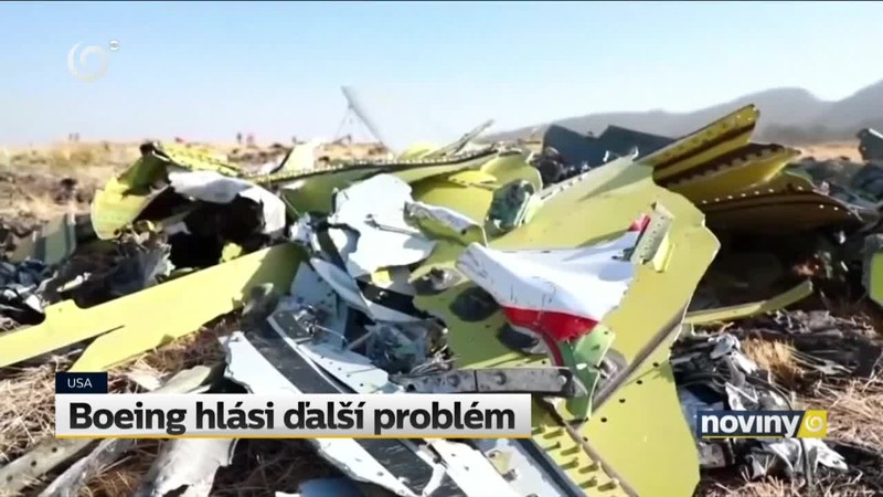 Boeing hlási ďalší problém
