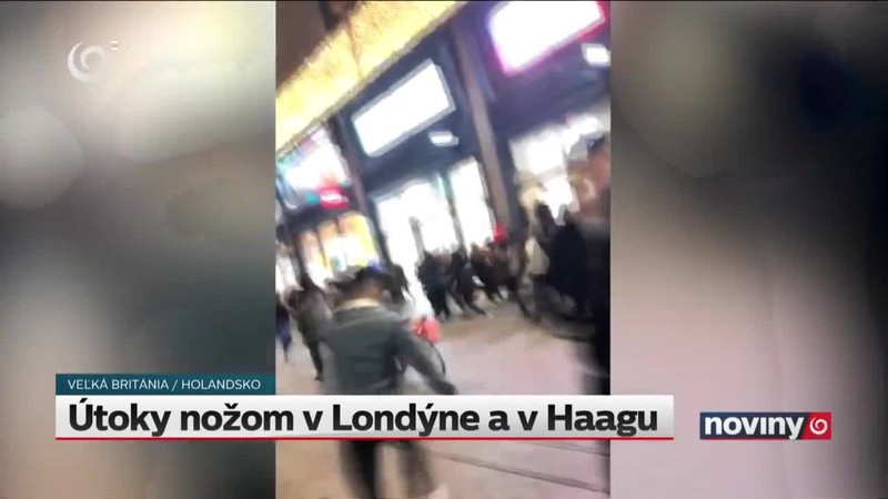 Útoky nožom v Londýne a v Haagu