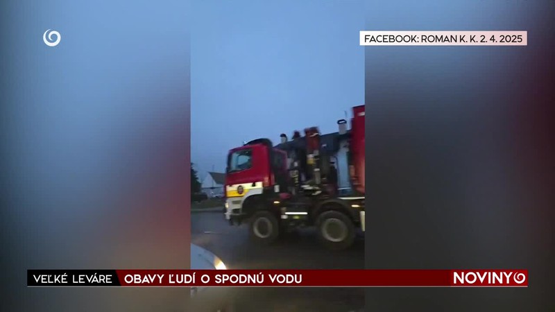 OBAVY ĽUDÍ O SPODNÚ VODU