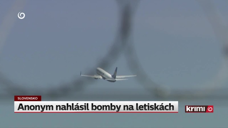 Anonym nahlásil bomby na letiskách