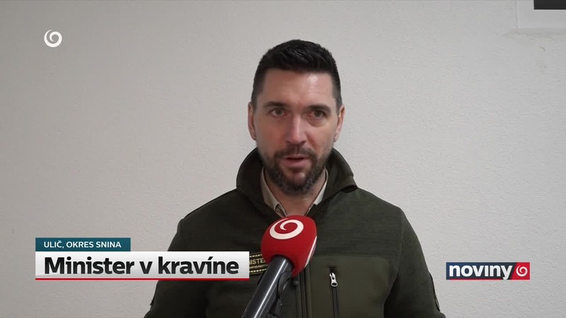 Minister v kravíne
