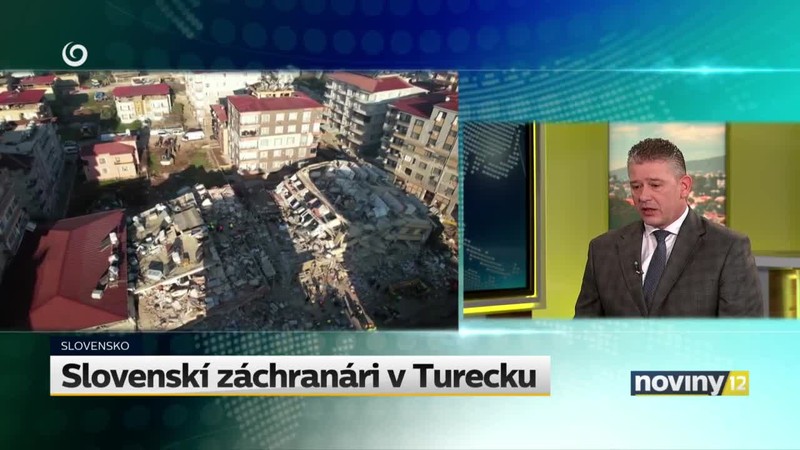 Slovenskí záchranári v Turecku