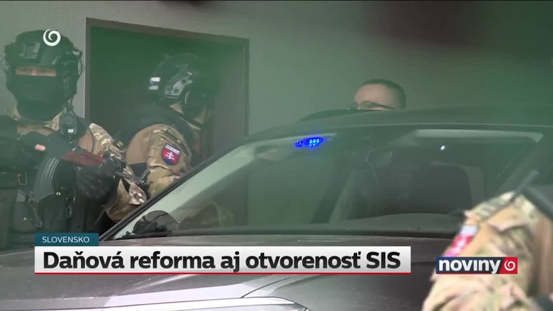 Daňová reforma aj otvorenosť SIS