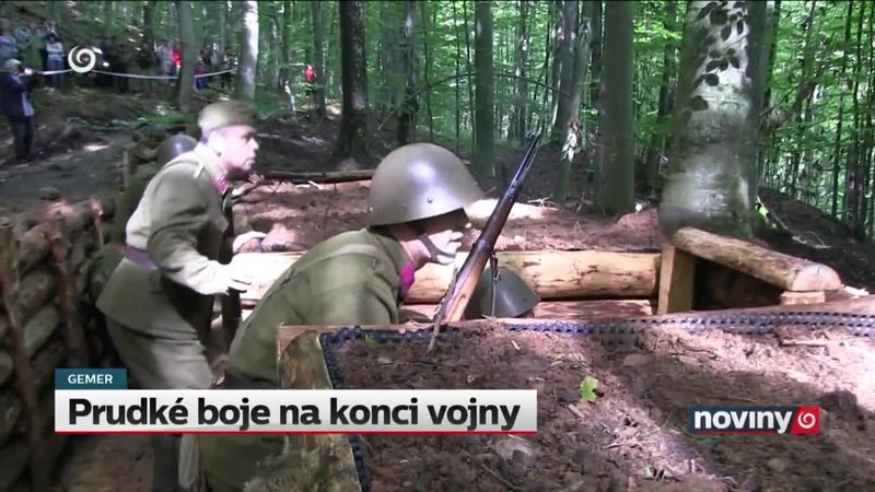 Prudké boje na konci vojny