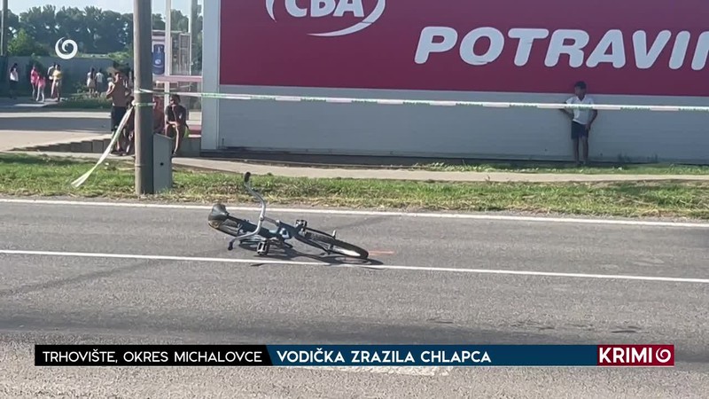 VODIČKA ZRAZILA CHLAPCA