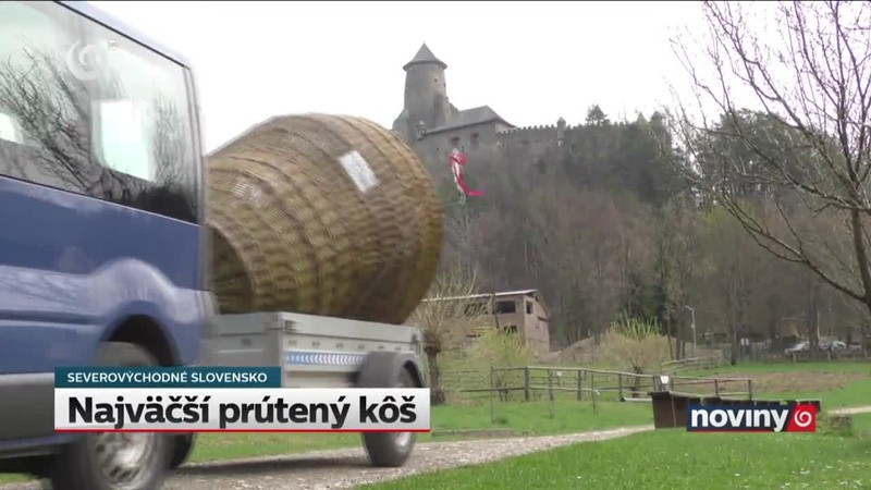 Najväčší prútený kôš