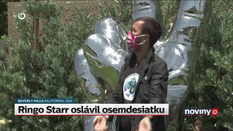 Ringo Starr oslávil osemdesiatku