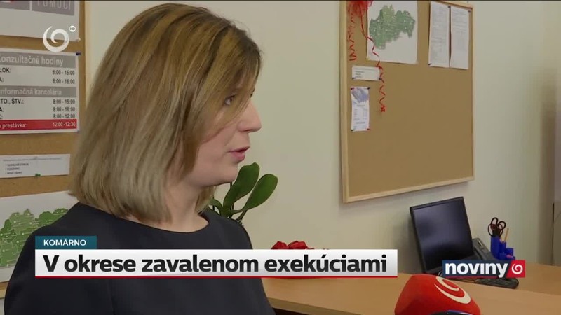 V okrese zavalenom exekúciami