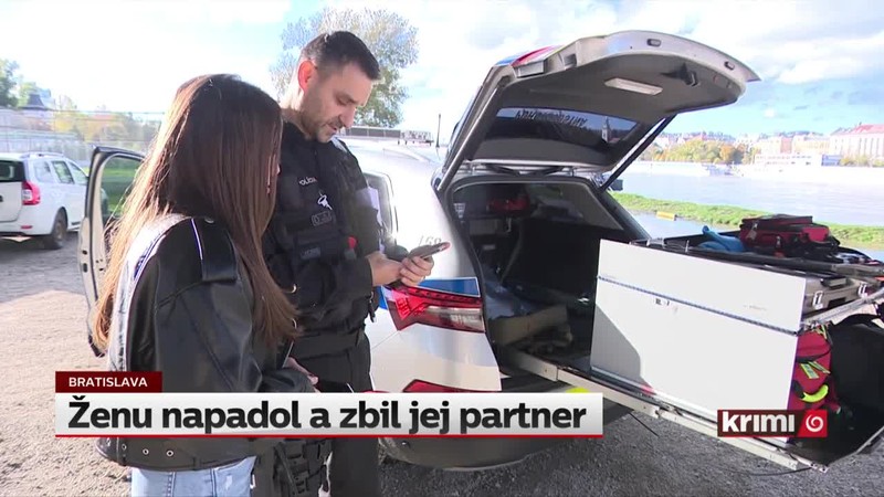 Ženu napadol a zbil jej partner
