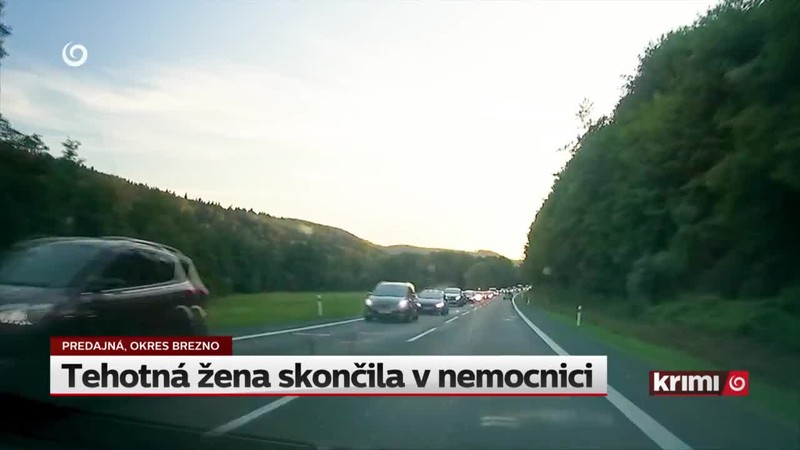 Tehotná žena skončila v nemocnici
