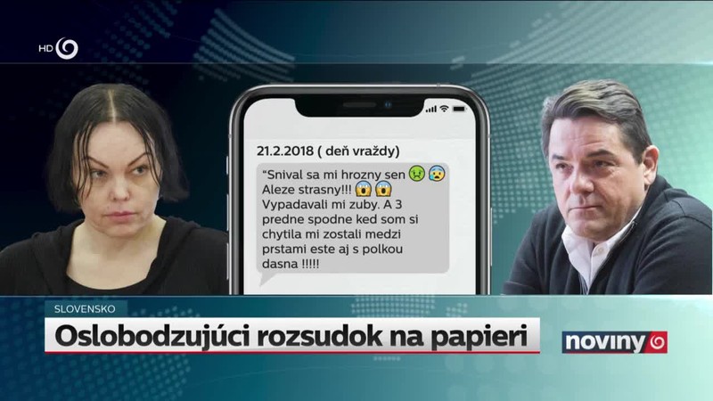 Oslobodzujúci rozsudok na papieri