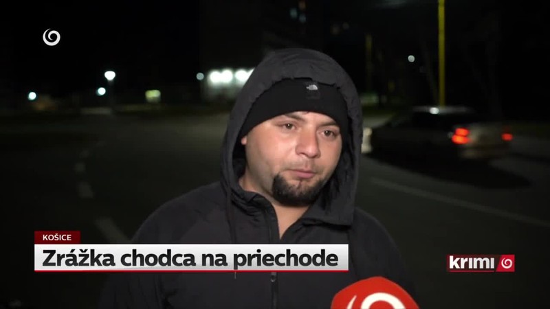 Zrážka chodca na priechode
