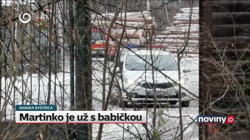 Martinko je už s babičkou