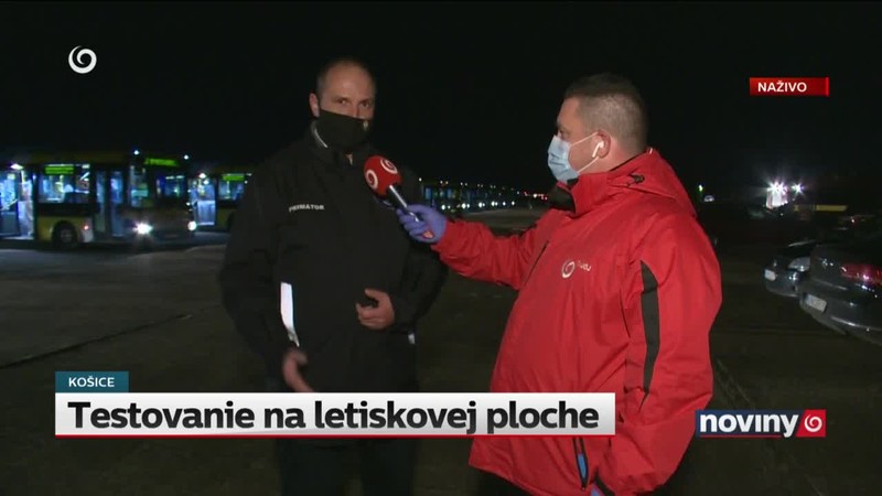 Testovanie na letiskovej ploche