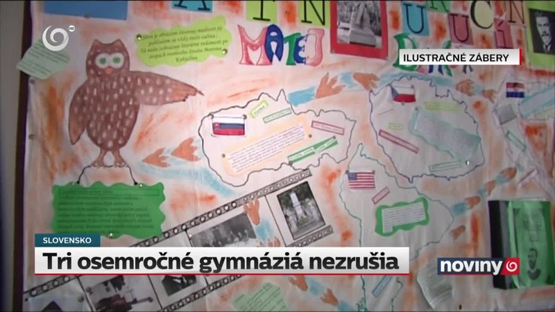 Tri osemročné gymnáziá nezrušia