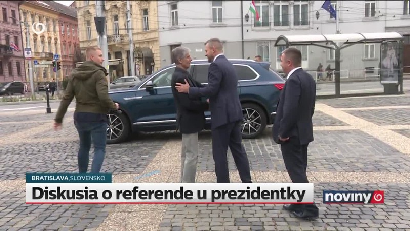 Diskusia o referende u prezidentky