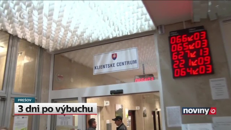 3 dni po výbuchu