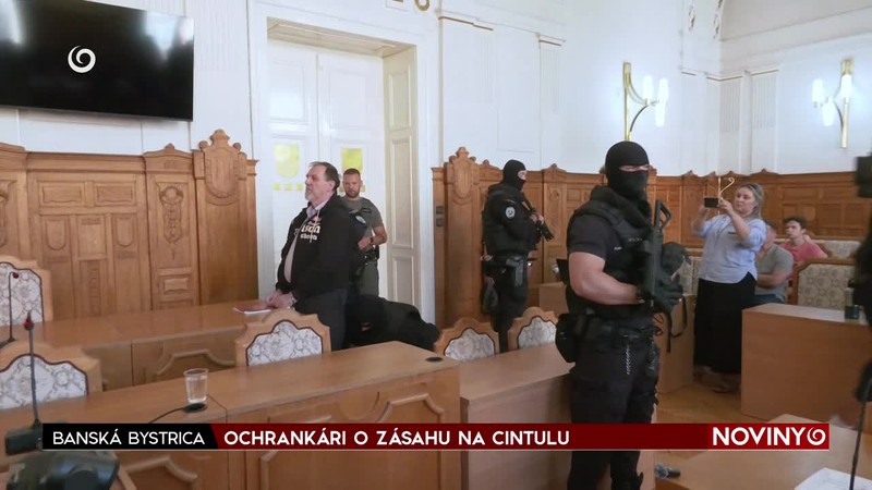 OCHRANKÁRI O ZÁSAHU NA CINTULU