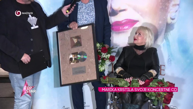 MARIKA KRSTILA SVOJE KONCERTNÉ CD