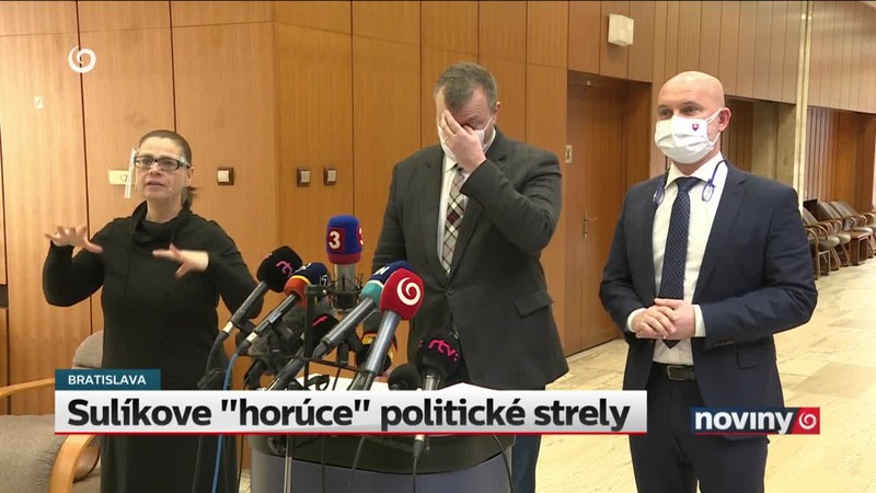 Sulíkove "horúce" politické strely